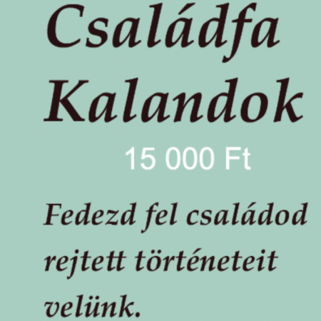 Ajándékkártya Anyák Napjára - 15.000 Ft